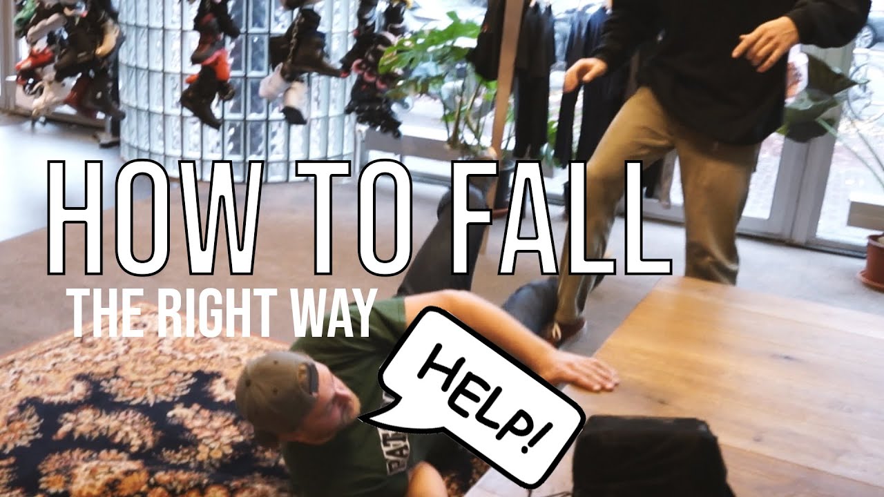 How to FALL? // Inline Skating Basics // Safe & Easy for BEGINNERS