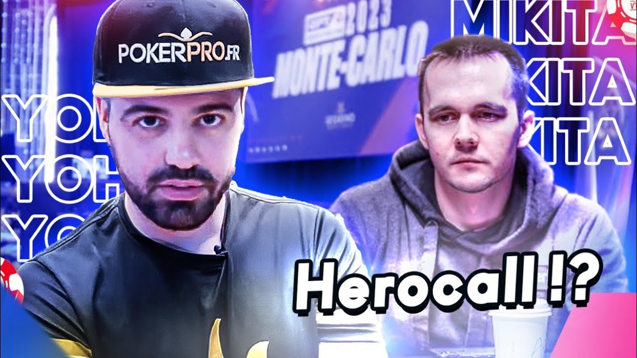 Day 2 du Highroller 25,000€. Puis-je herocall le ALL IN de ce pro biélorusse 🇧🇾 ?
