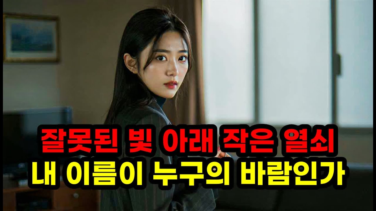 남편의 비밀과 서류 속 배신, 황혼의 선택 | 달빛 인생극장