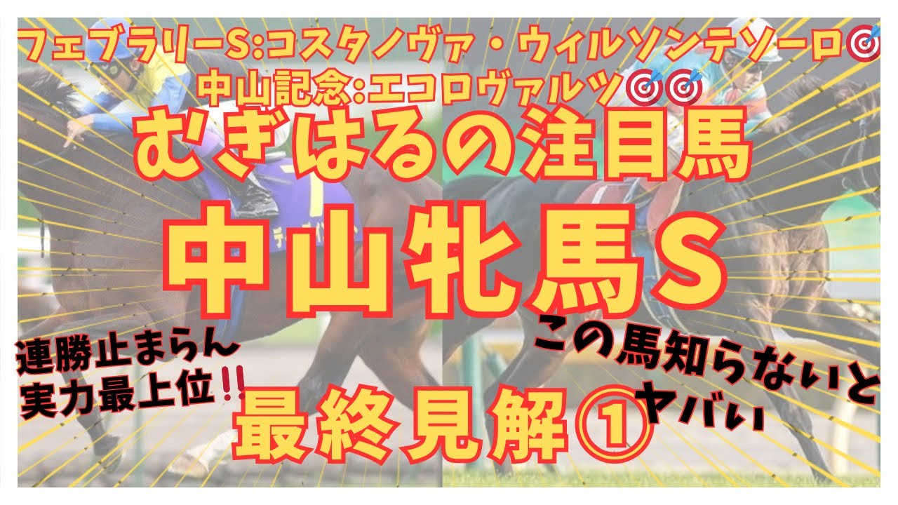 【中山牝馬ステークス2026】連勝止まらず●●が突き抜ける🎯メンバーレベル上がるがお構いなし🐴