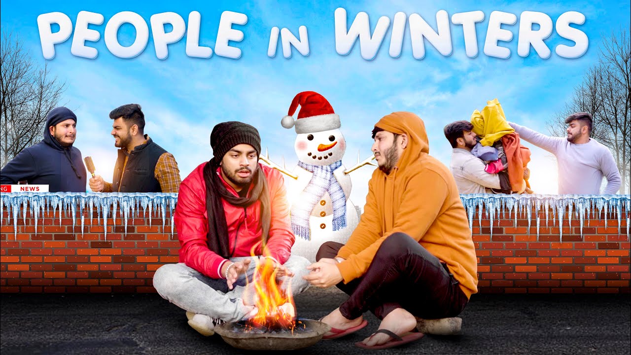 PEOPLE IN WINTERS | Indians In Winters | Awanish Singh