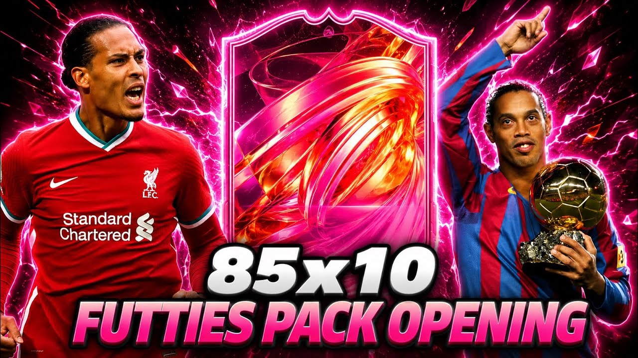 FUTTIES 85x10 pack opening | FC26