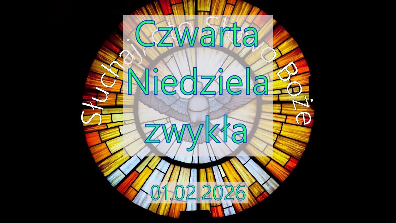 Czytania z dnia 01.02.2026 - Czwarta Niedziela zwykła (Rok A, II)