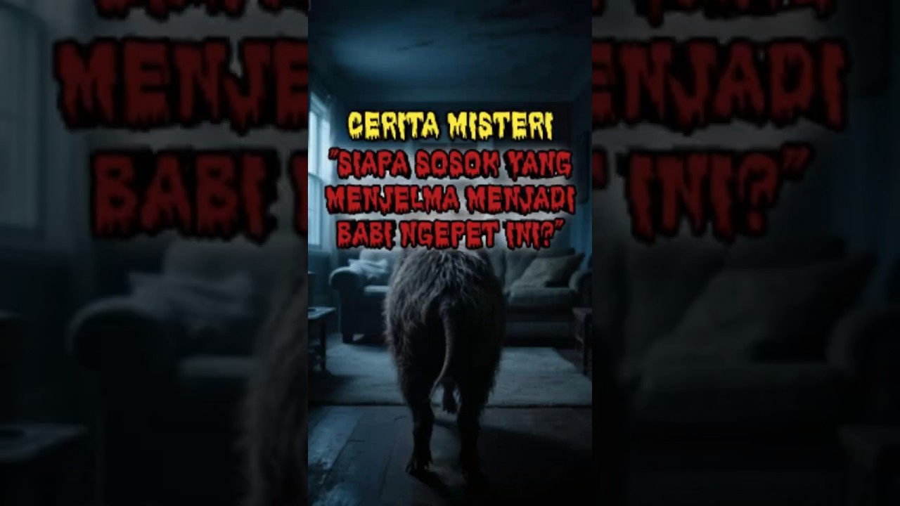 Misteri Manusia Menjelma Babi Ngepet #horror #babingepet #teror #horcominutes #shortshoror