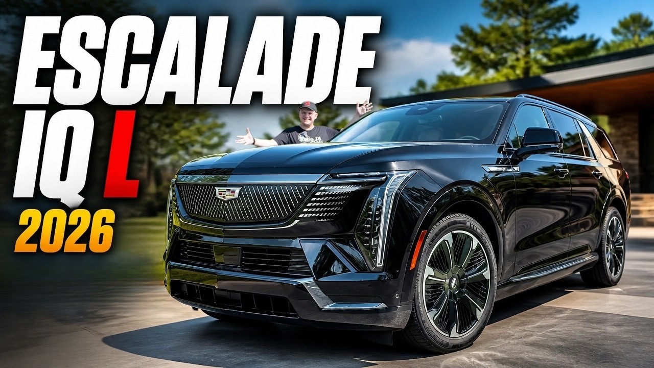 This HUGE EV has 460 Miles of Range | 2026 Cadillac Escalade IQL Full Tour and First Drive