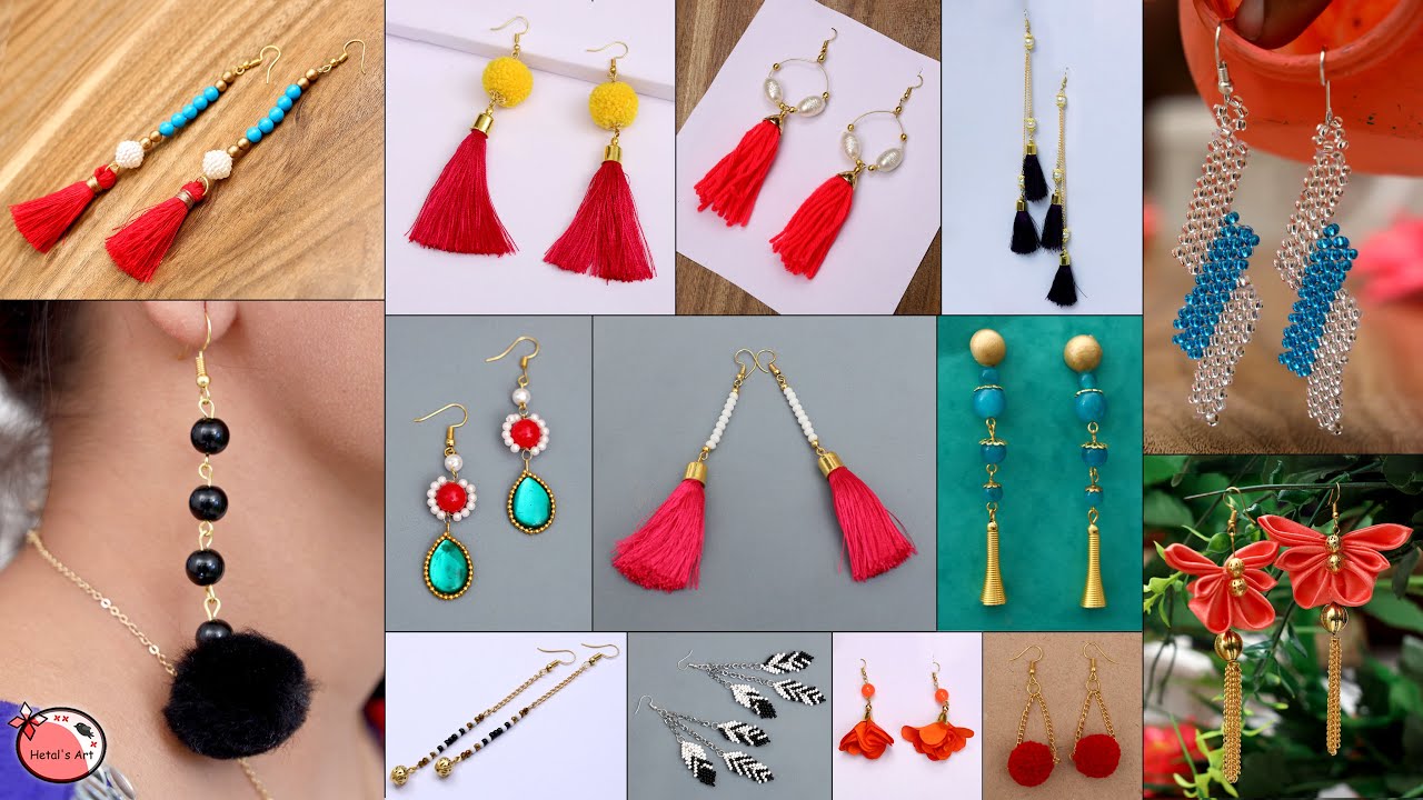 Fancy Girls! Daily Wear Looking Beautiful - 15 DIY Earrings