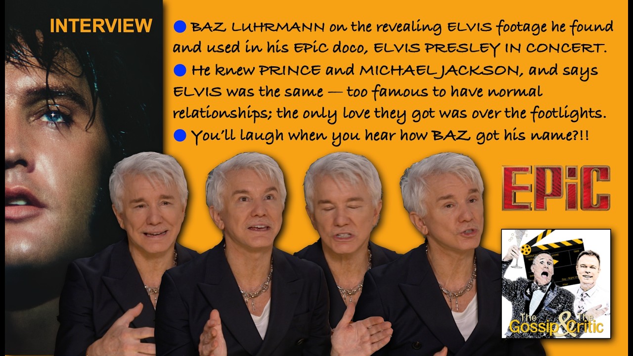 INTERVIEW | BAZ LUHRMANN on new ELVIS footage in his EPiC doco and how a man paid for an icon's fame