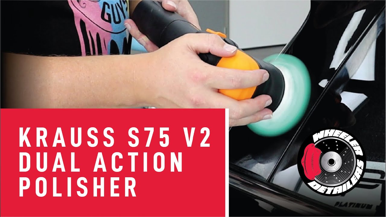 CHEMICALGUYS.EU | KRAUSS S75 V2 MINI DUAL ACTION ORBITAL POLISHER