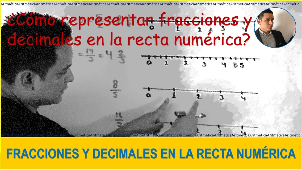 Ubicar fracciones y decimales en la recta numérica