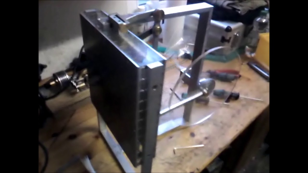 Flachplatten Stirlingmotor