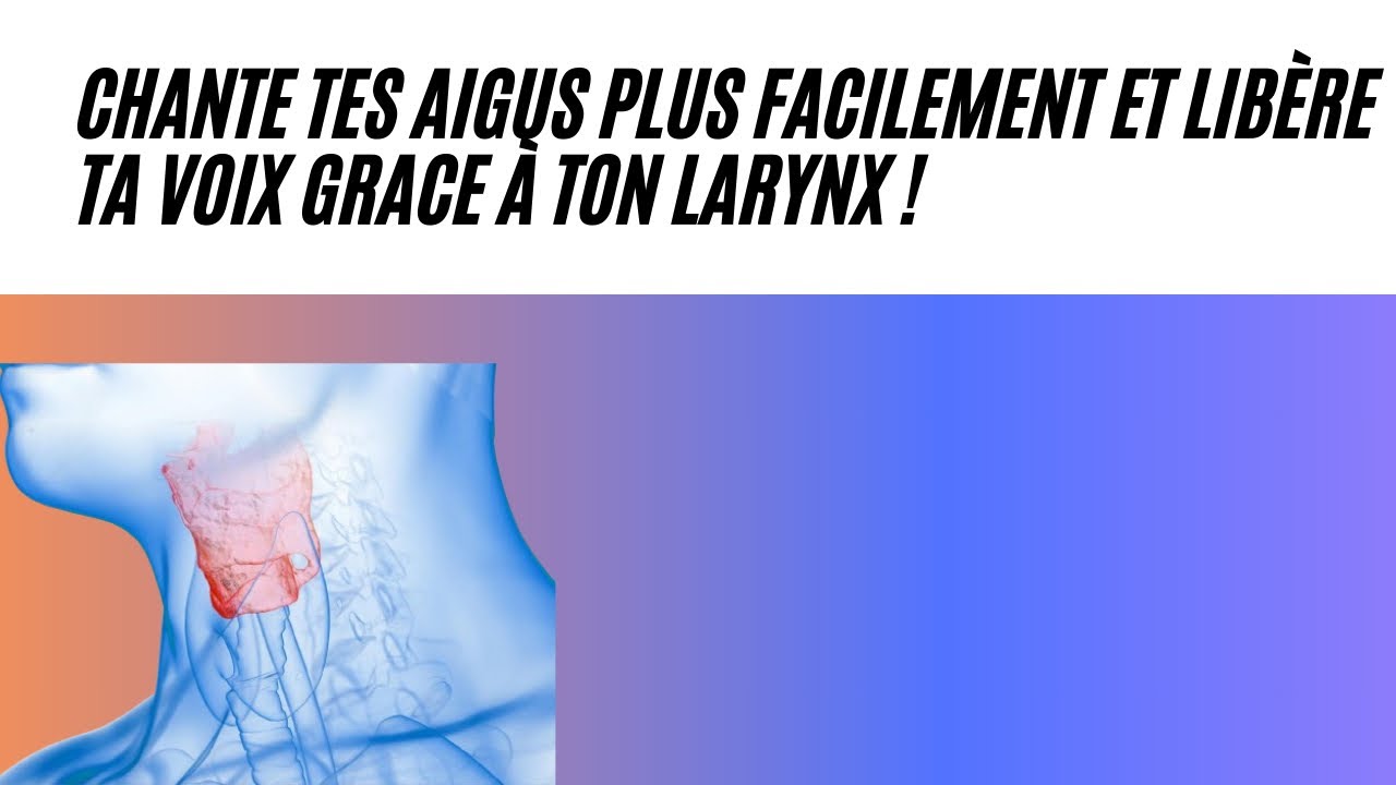 Apprends en 3 exercices Comment CHANTER dans les AIGUS sans avoir la voix qui COINCE !