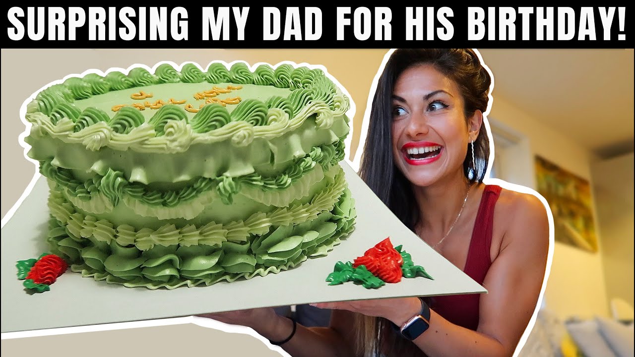 I Surprised My Dad For His Birthday!