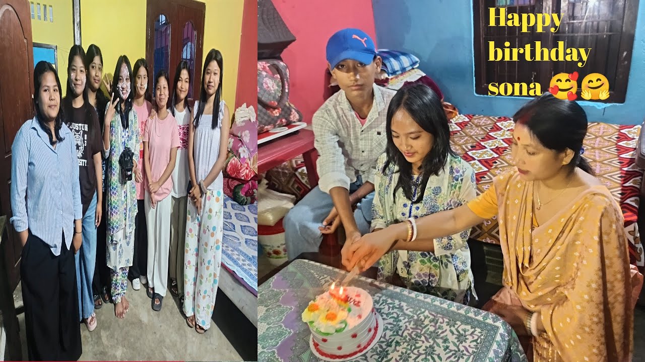 Happy birthday sona 🥰//Nepali gotho saseia boro medium foraidwng Iam so happy 🤗🥰