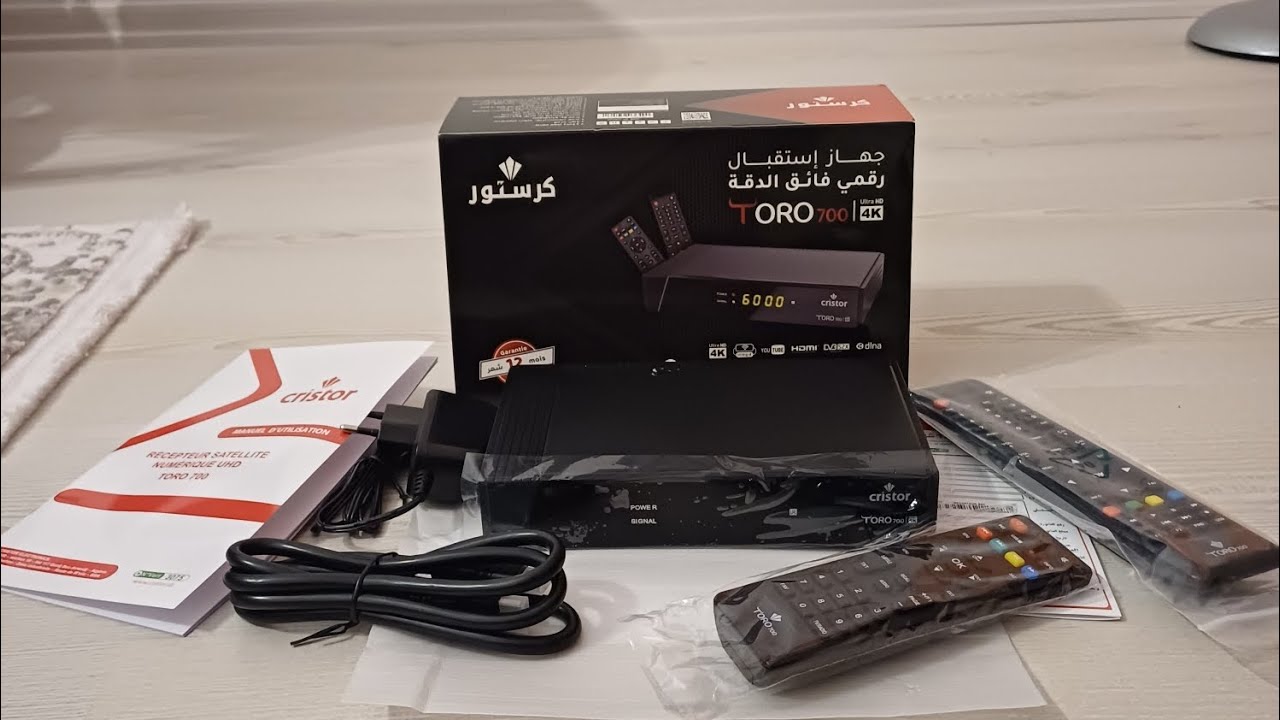 Cristor Toro 700 4K Forever Uydu Alıcı Kutu Açılış Menü İnceleme