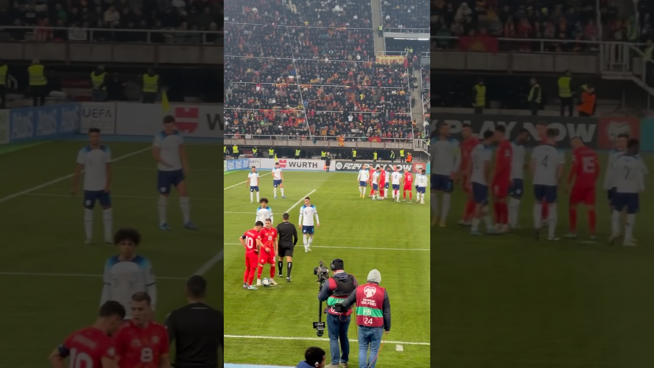 Enis Bardhi free kick vs England 🏴󠁧󠁢󠁥󠁮󠁧󠁿 #football #uefaqualifiers