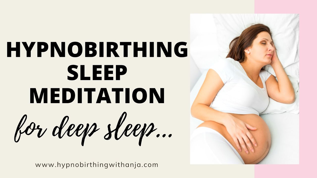HYPNOBIRTHING SLEEP MEDITATION- Guided meditation for pregnancy sleep- Bedtime pregnancy meditation