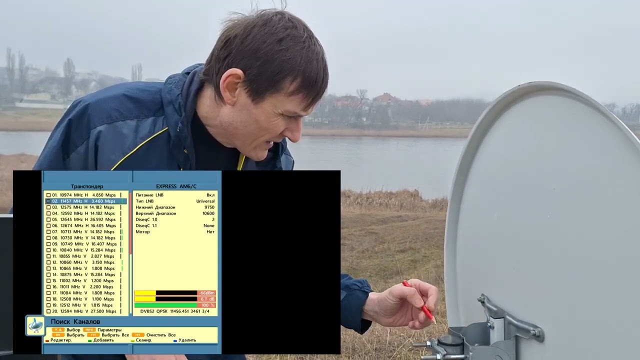 Бесплатные каналы на спутнике Экспрес AM6 53E и TurkSat 42E.