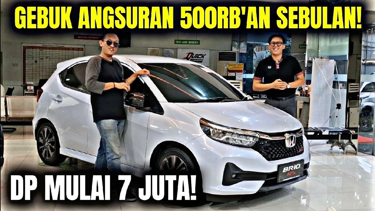 SALES JUJUR SE KOTA BOGOR‼️ KASIH ANGSURAN BRIO 500RB/BLN! DP MULAI 7 JUTA!