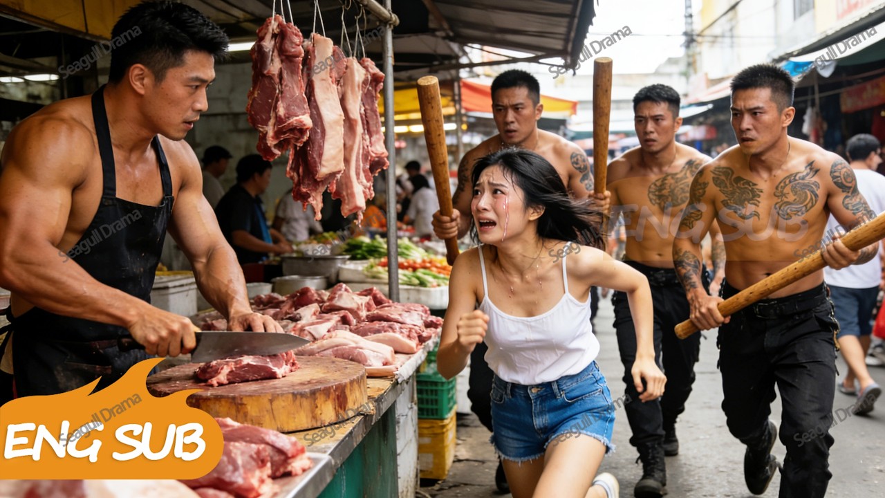 Gangsters bully a butcher's daughter, unaware he's a hidden martial god—one punch KOs all.