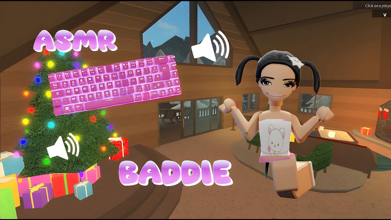 PLAYING MM2 AS A BADDIE *Keyboard ASMR*