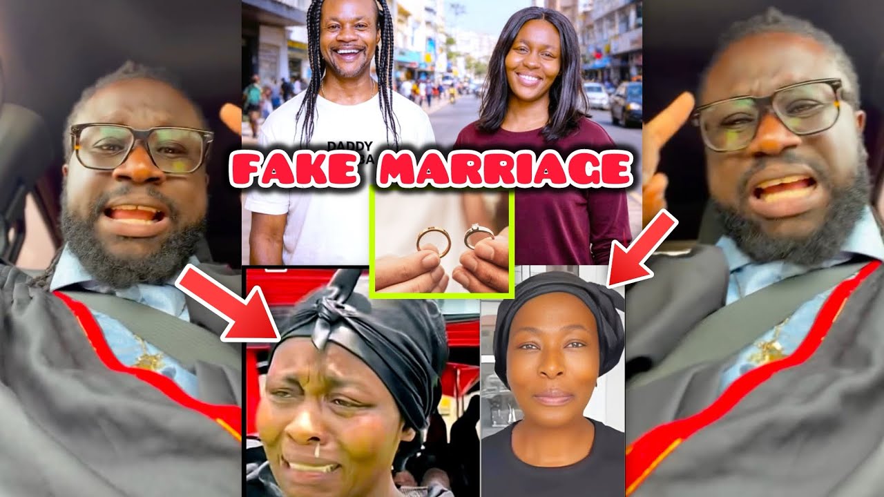 Wow! Fake Odo Bronii Marriage To DADDY Lumba EXPOSED As AJAGURAJA speaks truth to Sabato
