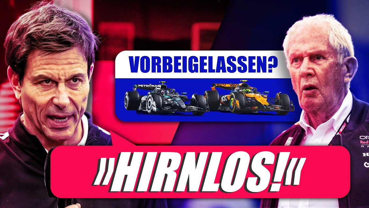 Hat Mercedes Norris vorbeigelassen? Wolff kontert Marko: 