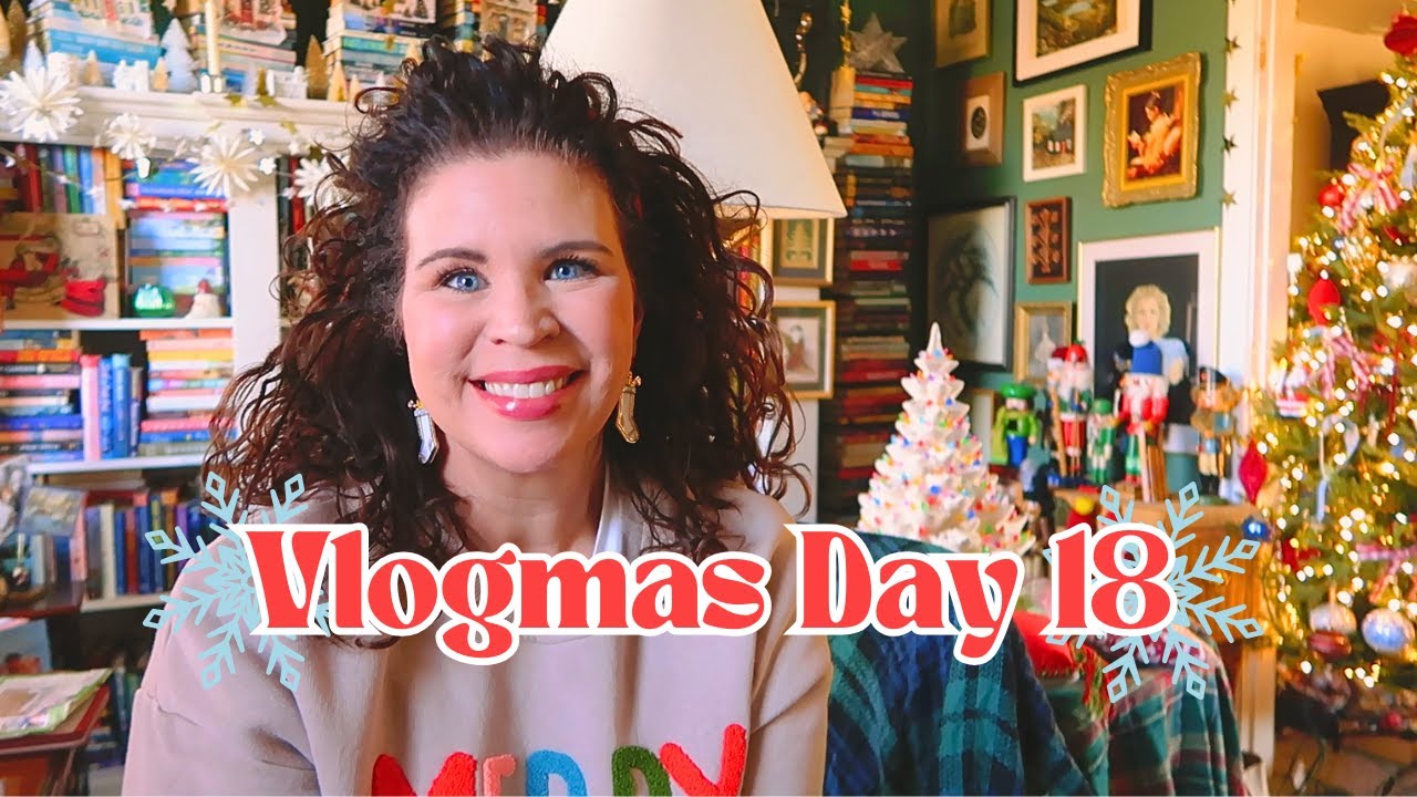 VLOGMAS DAY 18 | 🎁Thrifting a Gift for a Favorite Things Party🎁