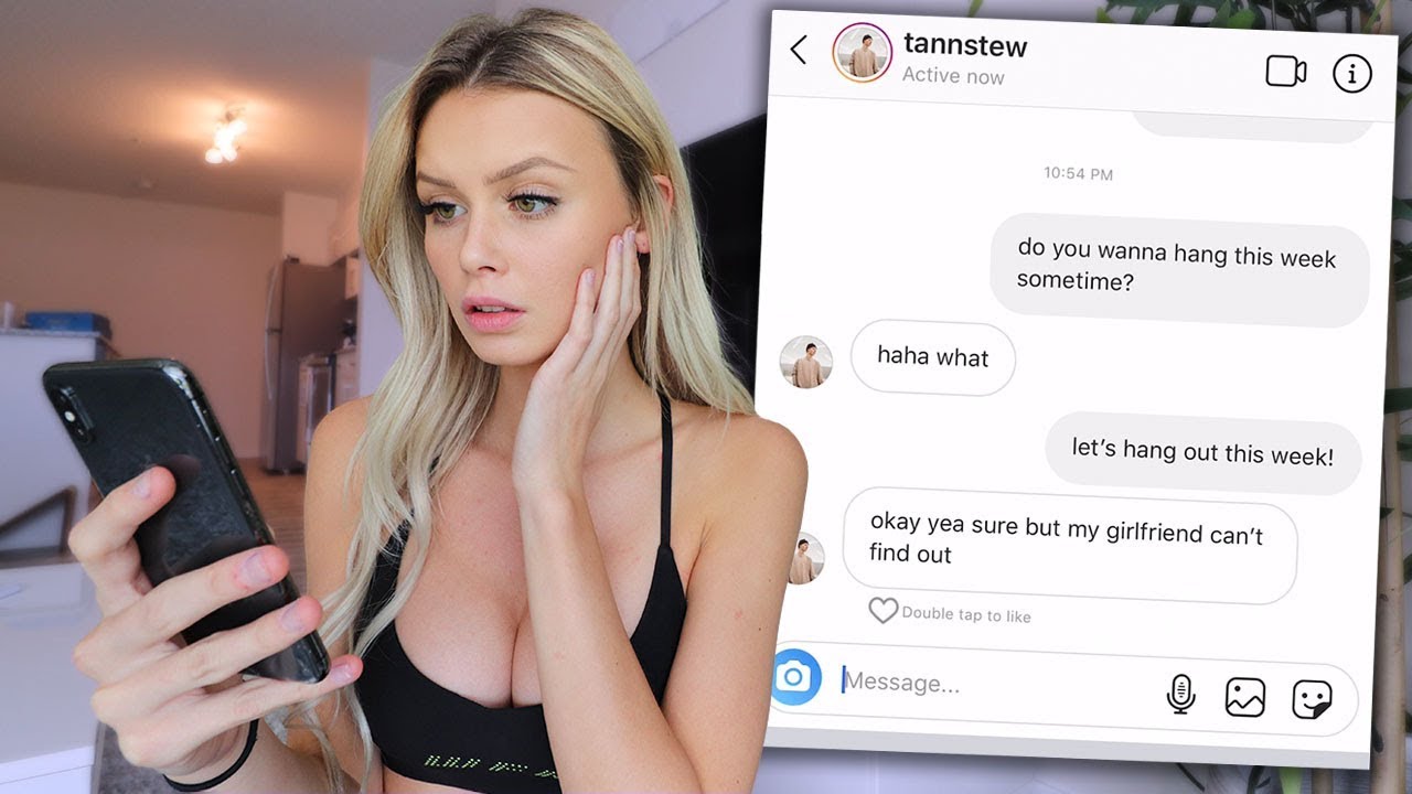 CATFISHING MY BOYFRIEND TO SEE IF HE CHEATS.. (you won't believe this)