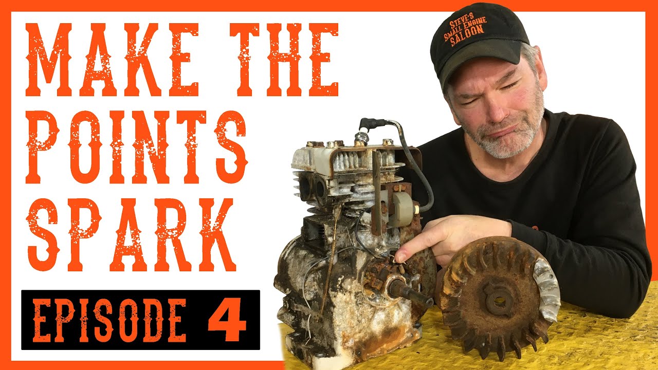 Easiest Way To Make Your Briggs Points Spark Again - Episode 4 of 7 Tiller Series