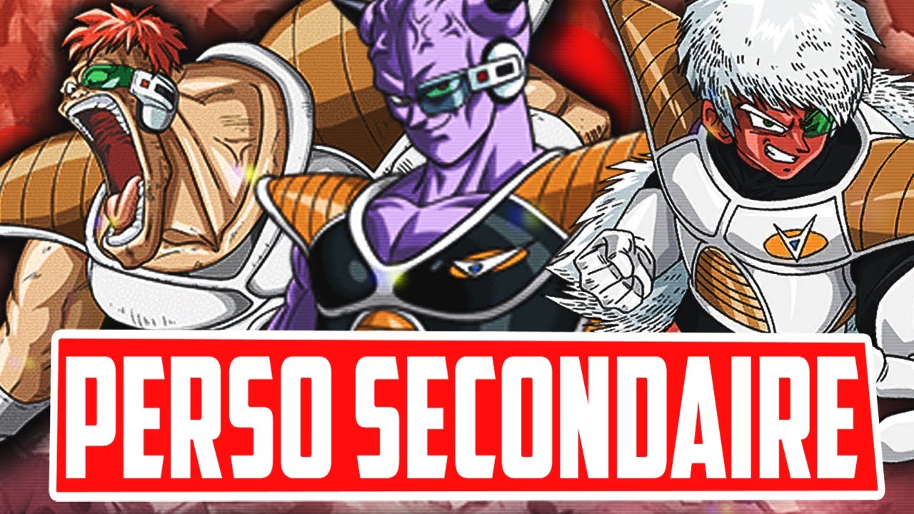 LE COMMANDO GINYU TOKU SENTAI : Dragon Ball les personnages secondaires en bref