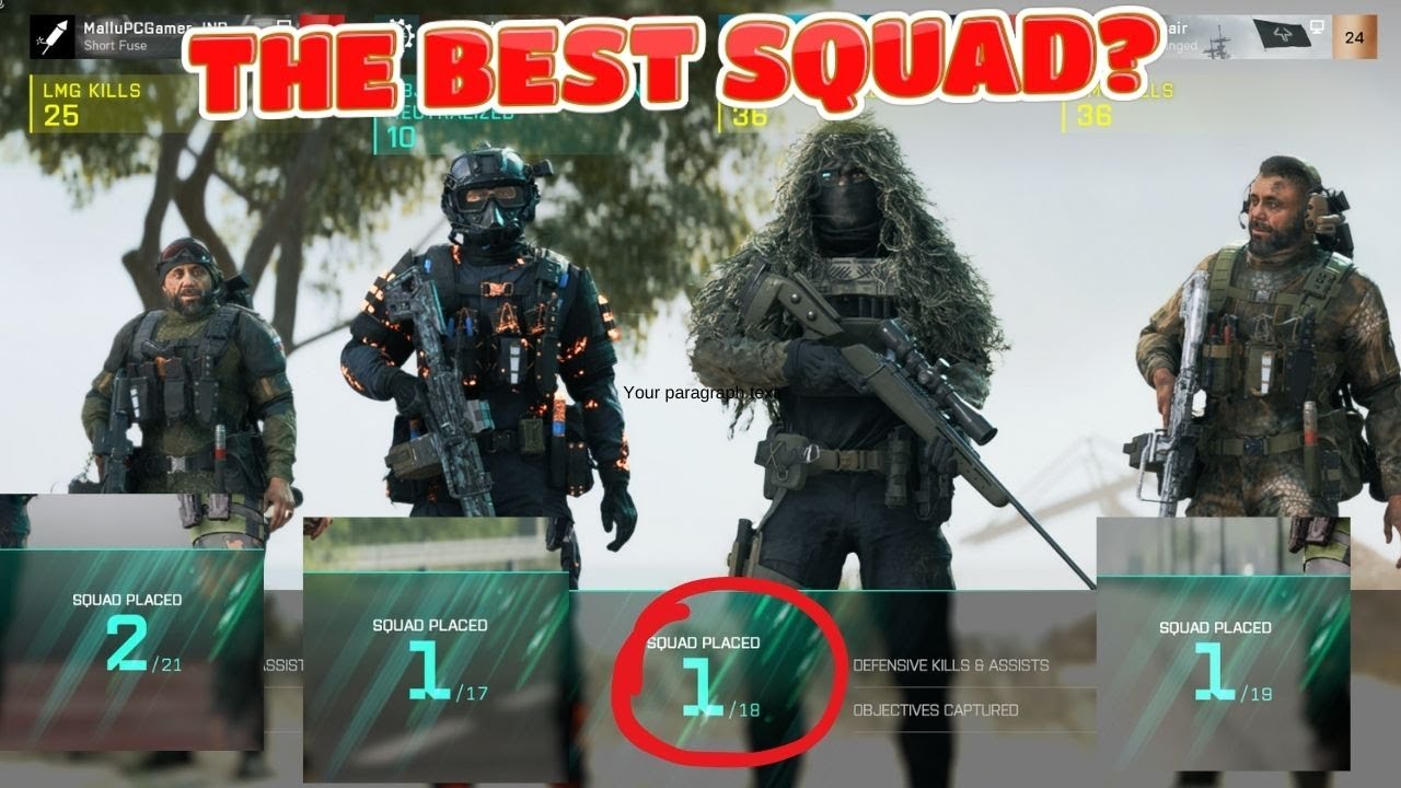 We THE BEST MALLU SQUAD | Battlefield 2042 | MALAYALAM Gameplay