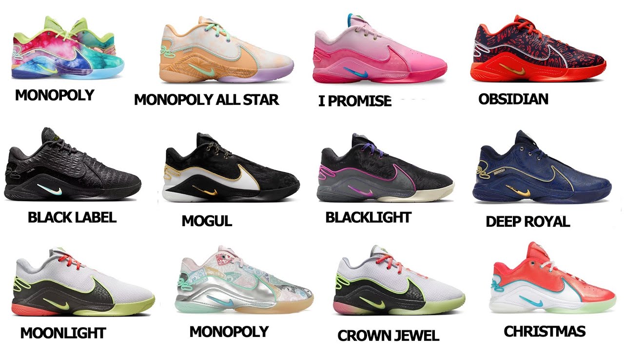 NIKE Lebron 22 | Visual Breakdown Of All Colorway With Names