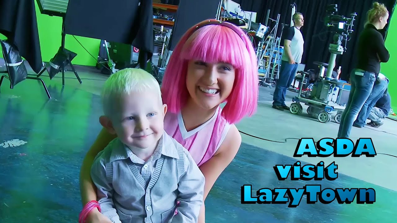 ASDA Visit LazyTown
