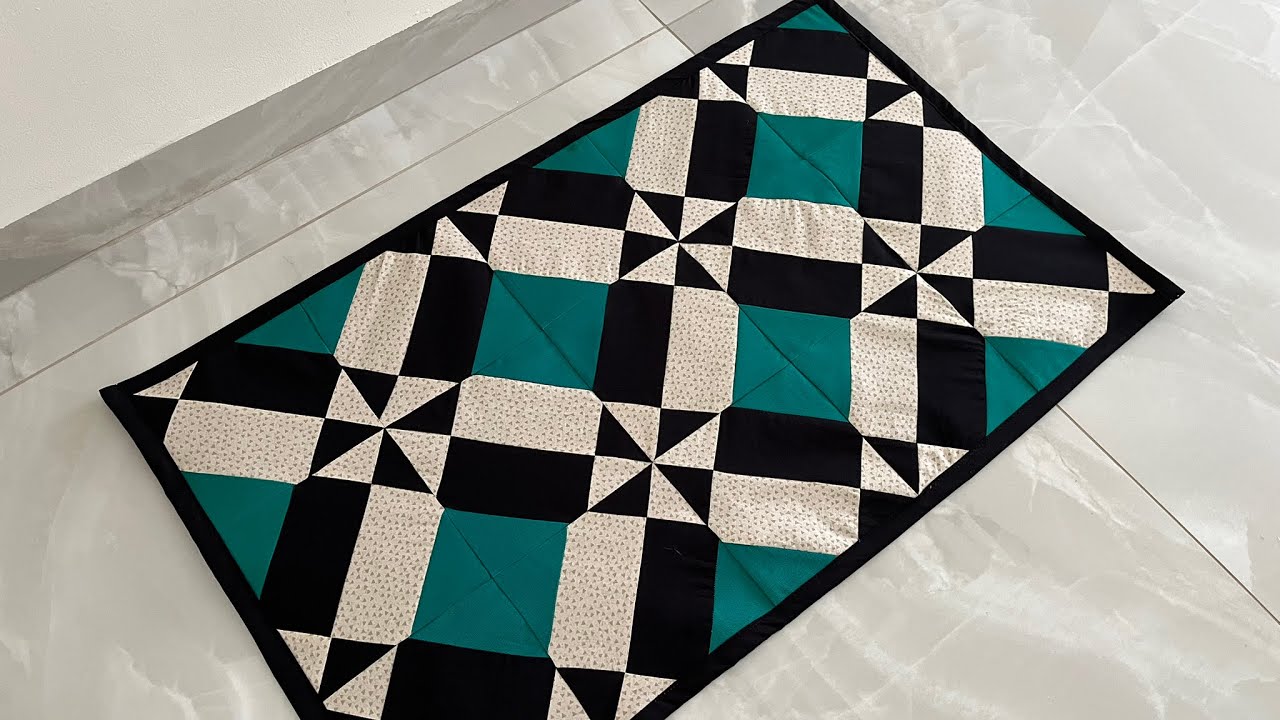 Tapete de retalhos e, patchwork venha aprender de modo fácil