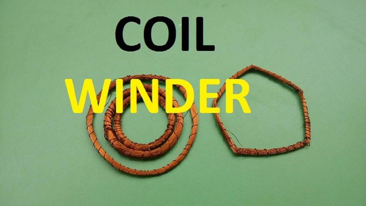 Simple Copper coil winder