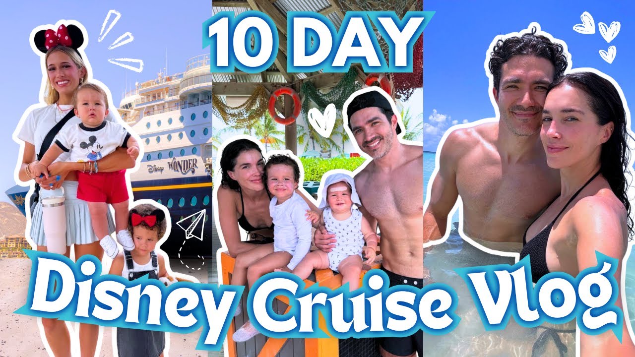 Our First 10 DAY Disney Cruise as a Family of 5!! 🌊🛳