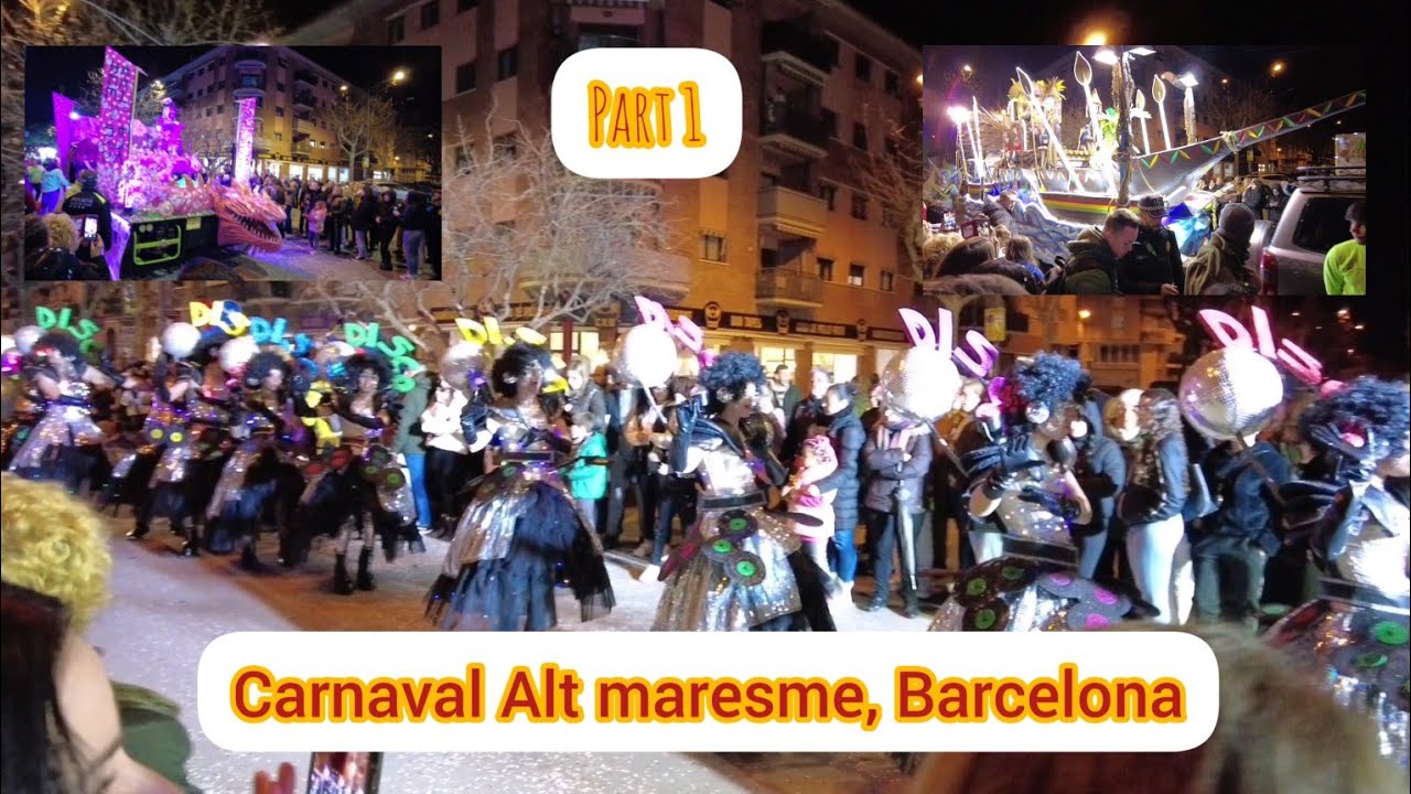 Carnaval awal musim semi di Barcelona, Spanyol