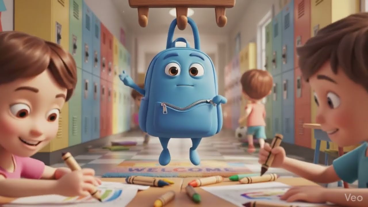 🌈Talking School Objects | A Heartwarming Kids Story About Courage, Learning & Confidence