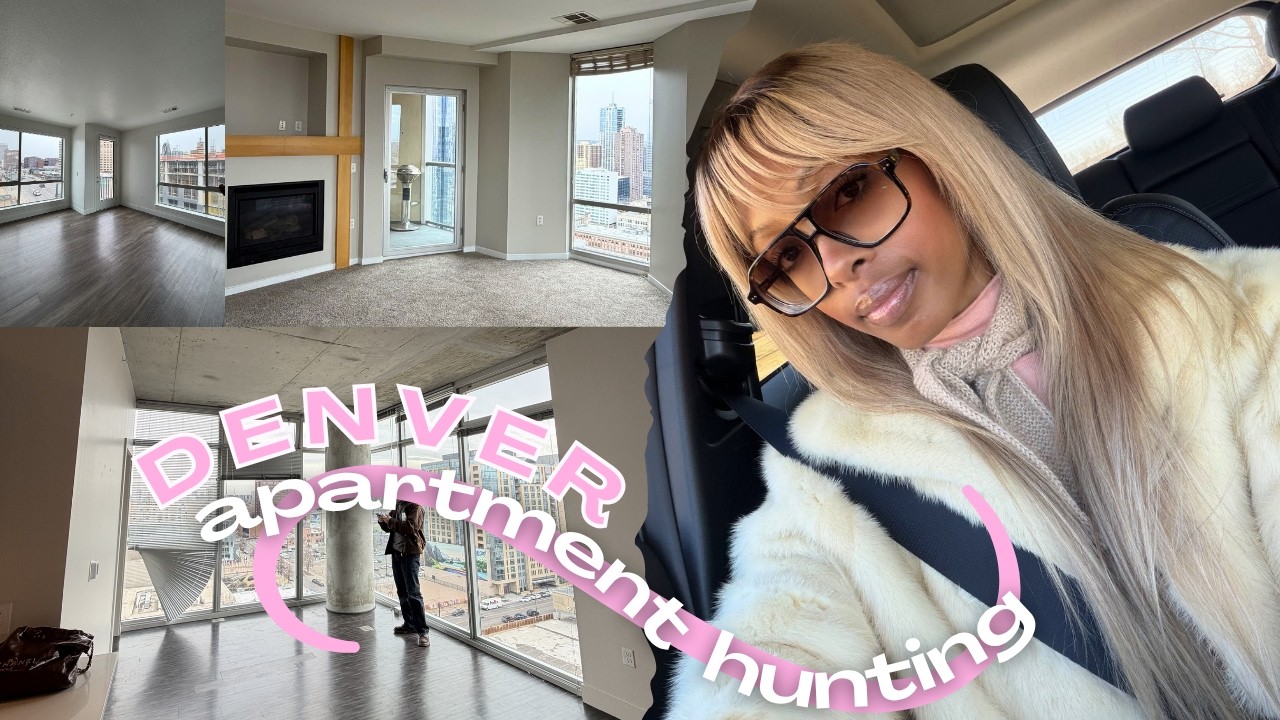 *DOWNTOWN* DENVER APARTMENT HUNTING VLOG 2026 | touring 8 luxury apartments under $3000