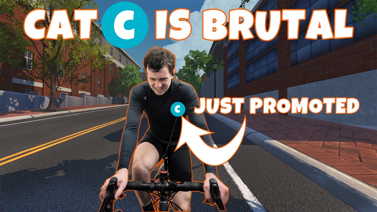 Can I SURVIVE My First Cat C Zwift Race?