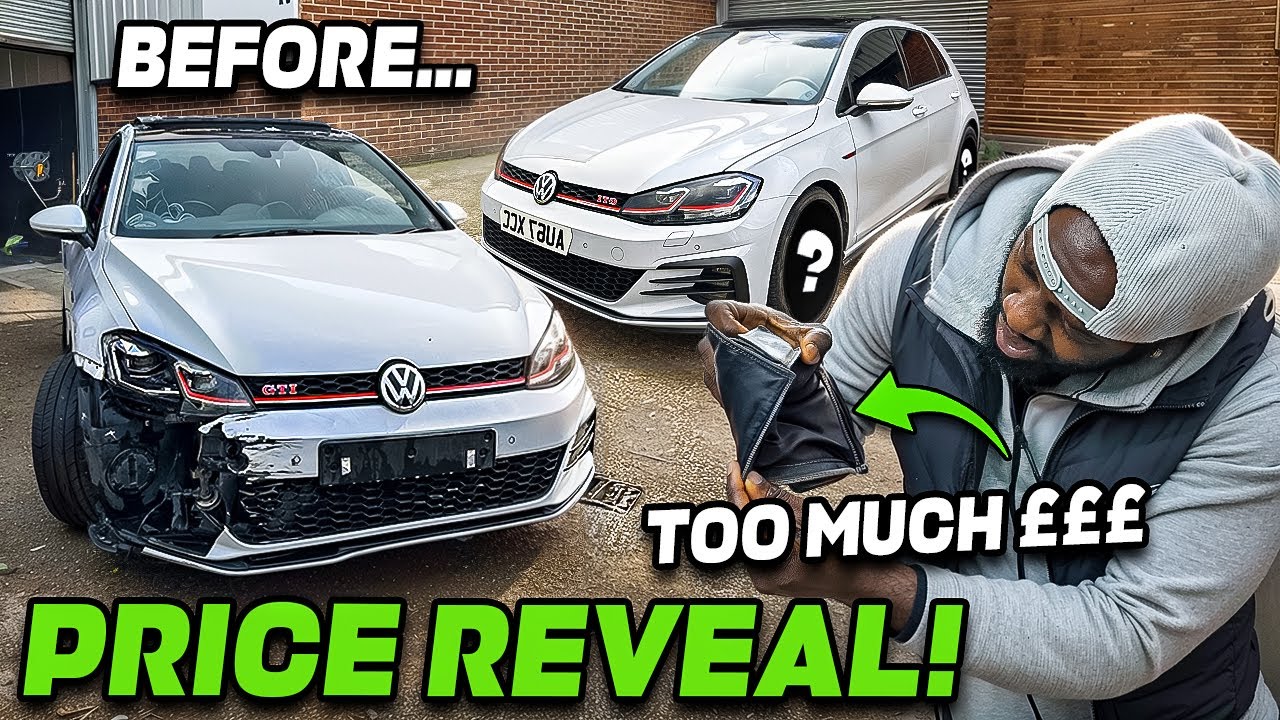 REBUILDING WRECKED 2017 VW GOLF GTI | Complete VW Golf GTI Restore