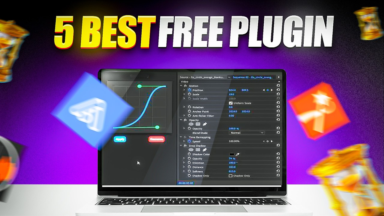 Best 5 FREE Plugins Will Save You HOURS – Premiere Pro 2025