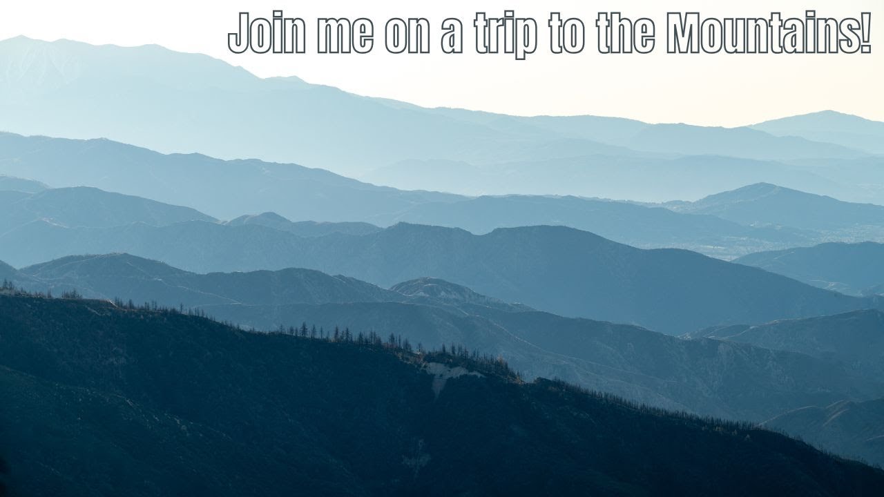 Join me on an Peaceful Holiday Adventure up to the Mountains outside of Los Angeles
