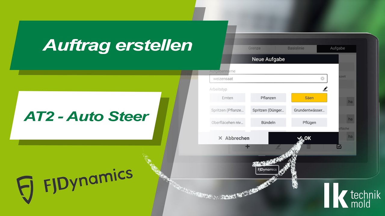 FJ Dynamics AT2 | Auftrag erstellen