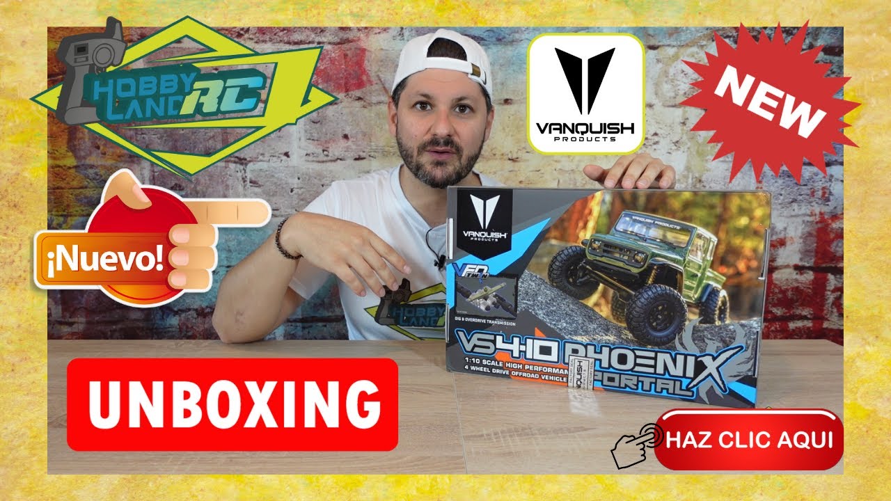 🚗VANQUISH VS4-10 PHOENIX PORTAL🚗 UNBOXING ESPAÑOL