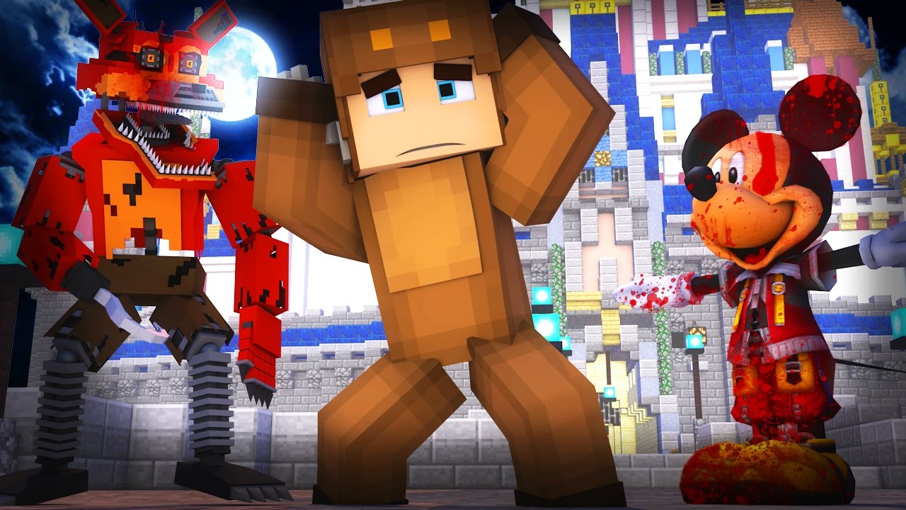 Minecraft Murder - KILLER IN DISNEY WORLD! (Minecraft Roleplay) #4