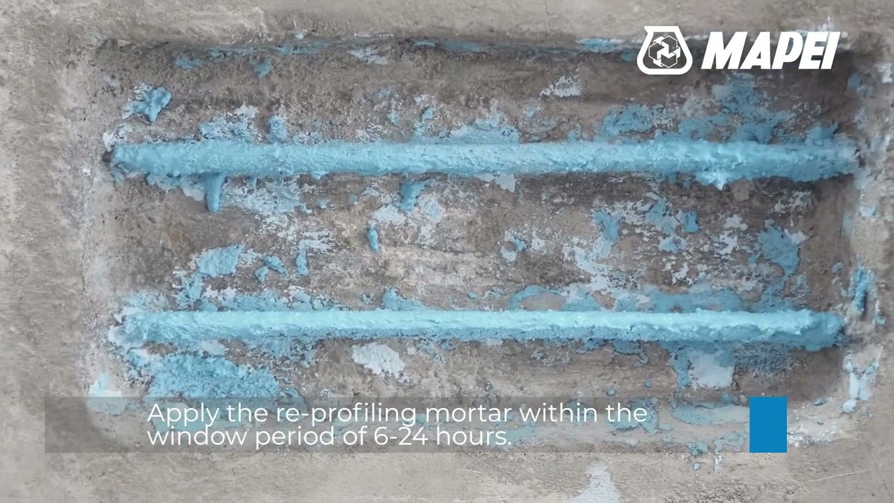 Mapefer 1K | Protect Rebar from Corrosion