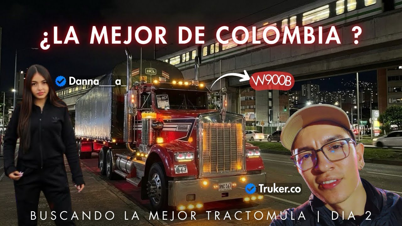 7 d&iacute;as BUSCANDO la mejor TRACTOMULA de Colombia🚛 D&Iacute;A #2 