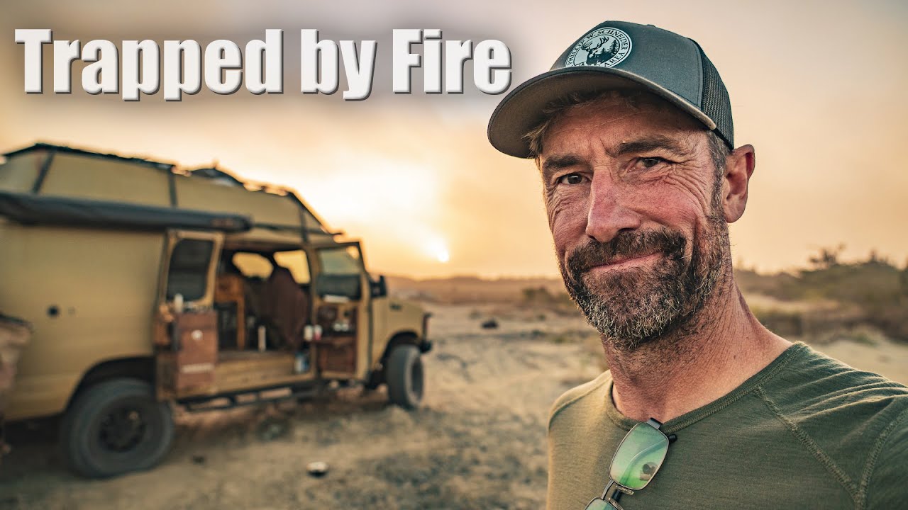 My Vanlife Escape | Trapped by Fire