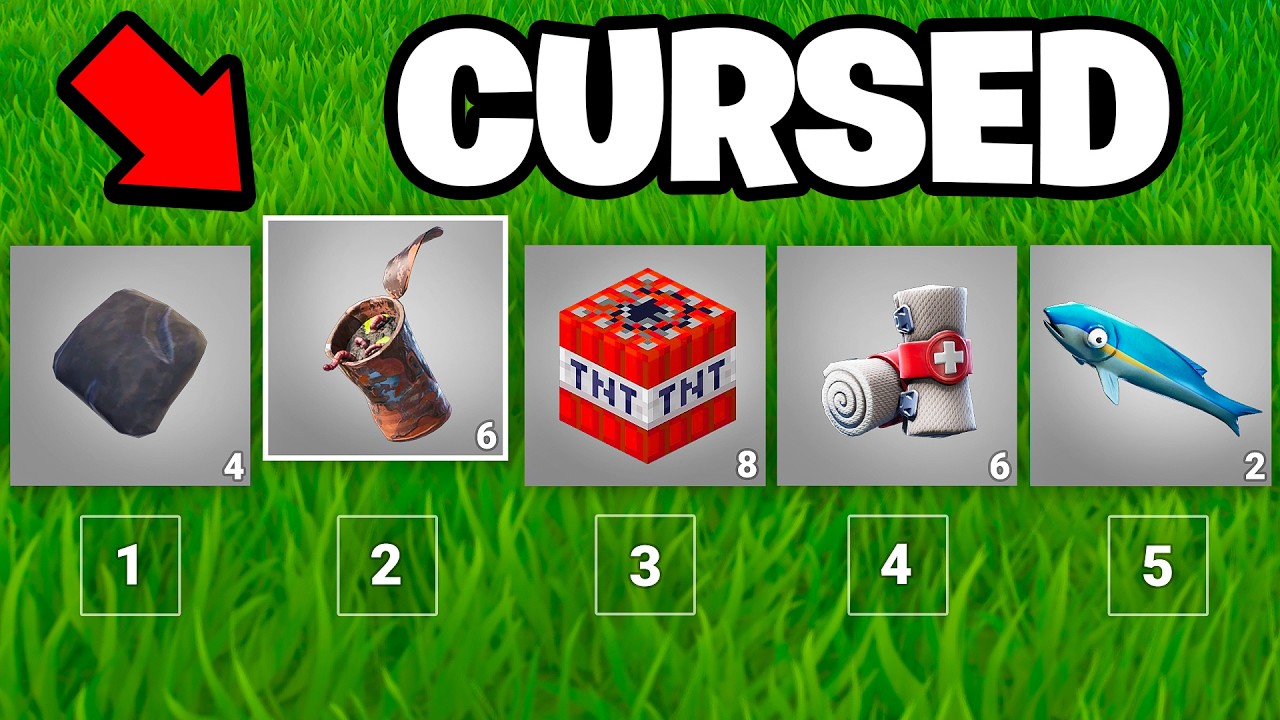 Fortnite but EVERYTHING is CURSED